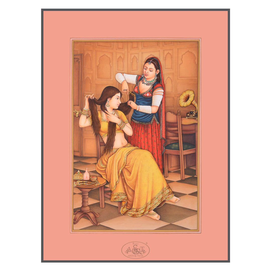 Painting on Paper - Lady Shringar