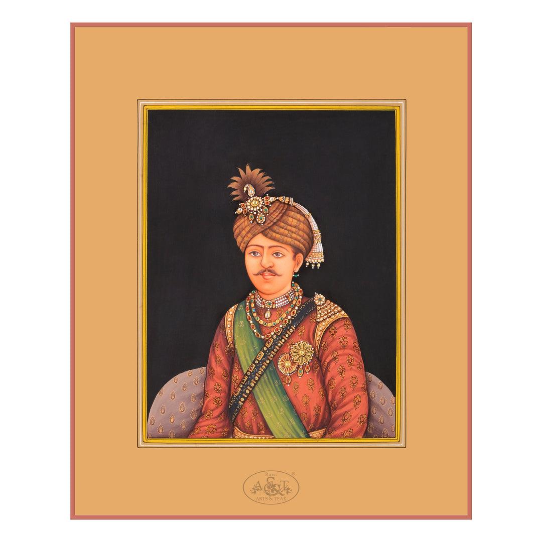 Painting on Paper - King Portrait