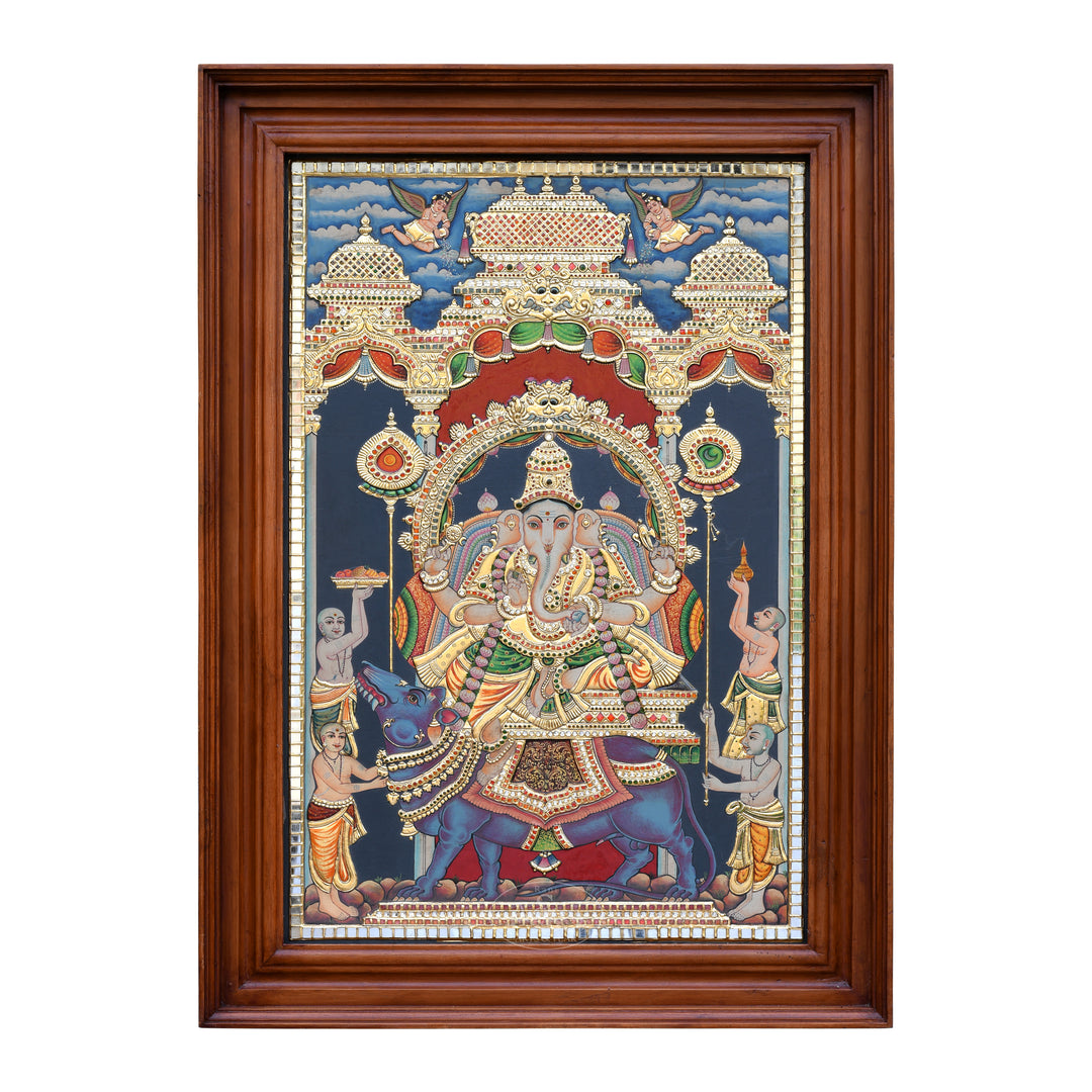 Tanjore Painting - Ganesh