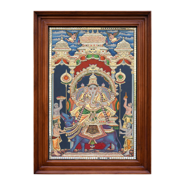 Tanjore Painting - Ganesh