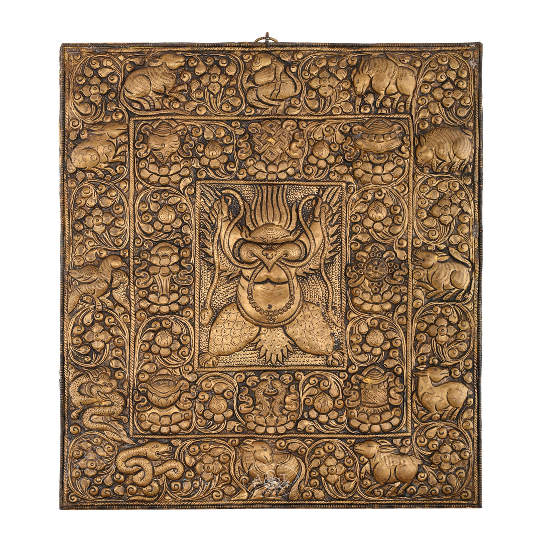 Wall Hanging Copper Mandala