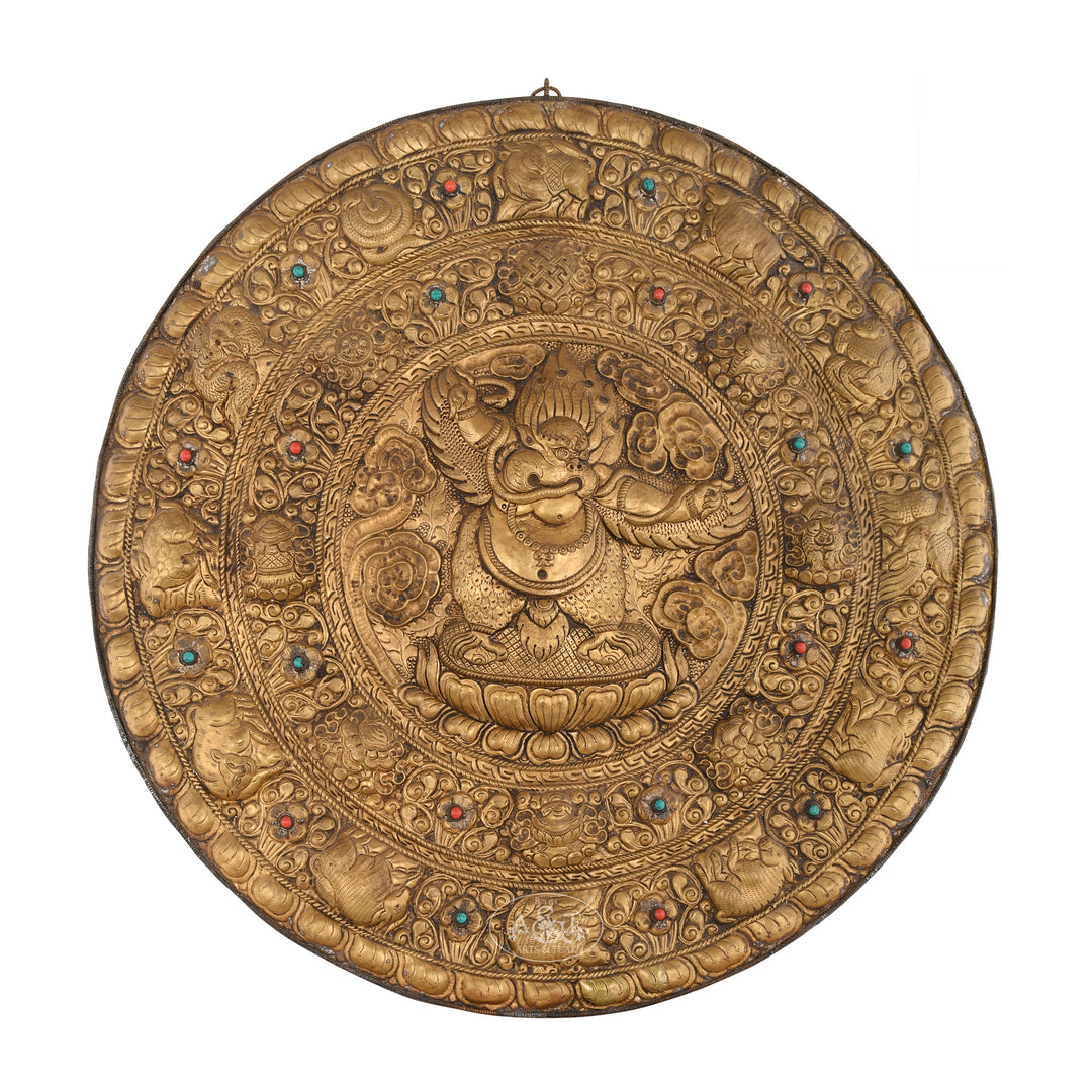 Wall Hanging Copper Mandala