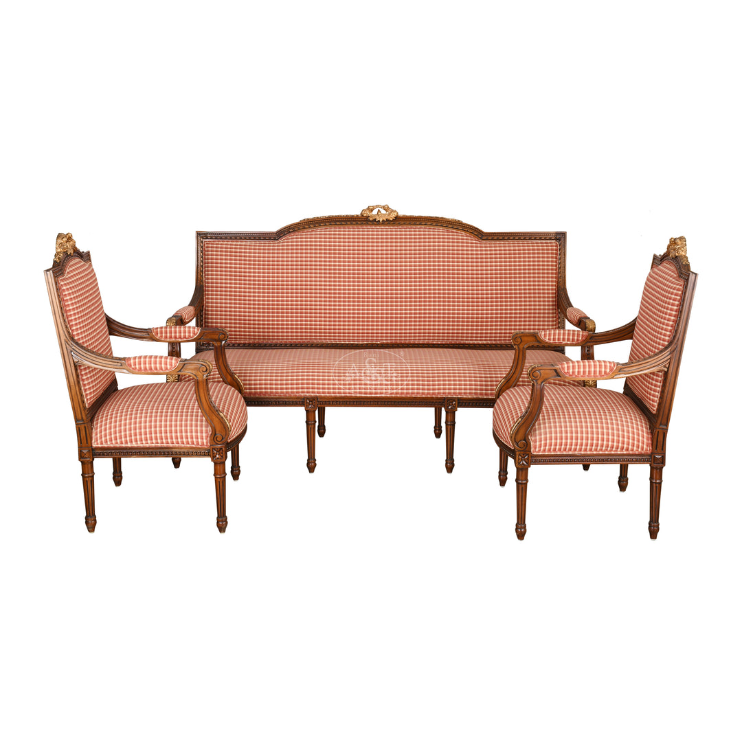 Louis French Sofa Set