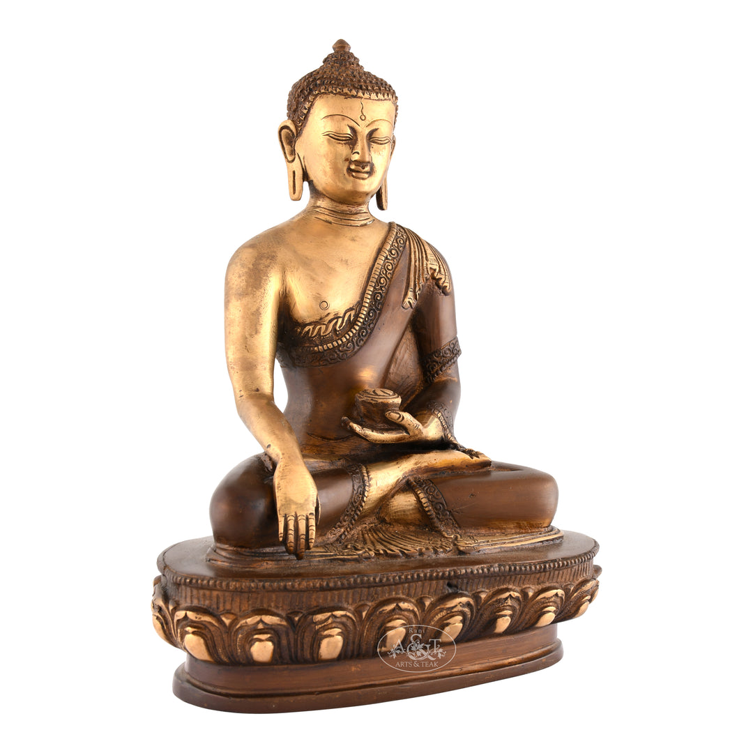 Brass Medicine Buddha