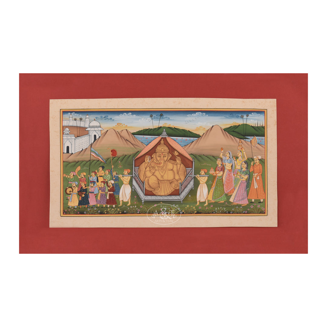 Ganesh on Palki