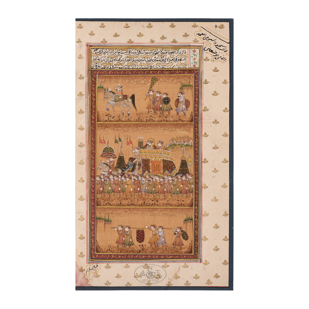 King on a Royal Procession