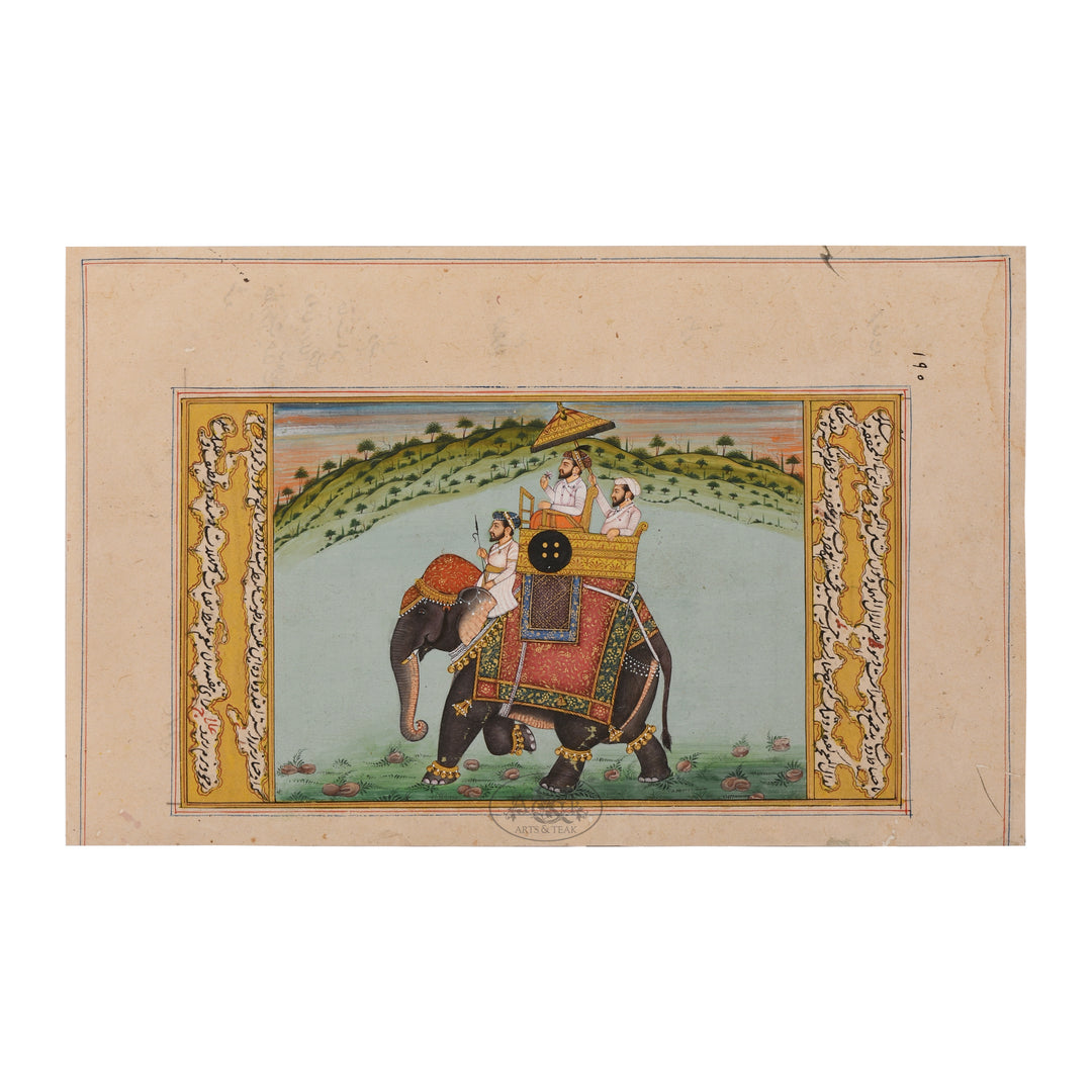 Emperor on Elephant - II