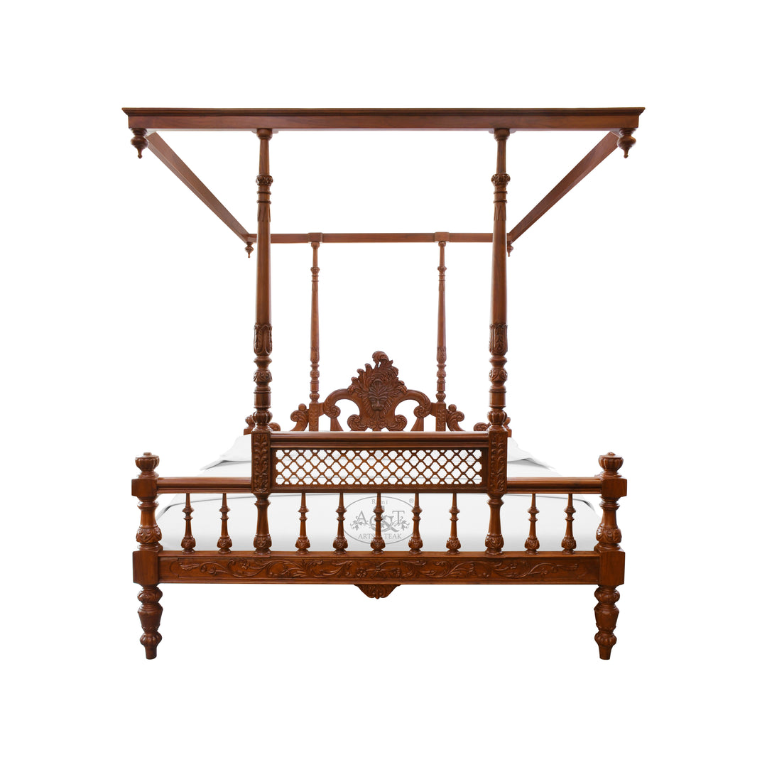Lion Regalia Four Poster Bed