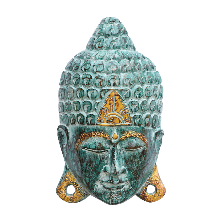 wooden Buddha Mask