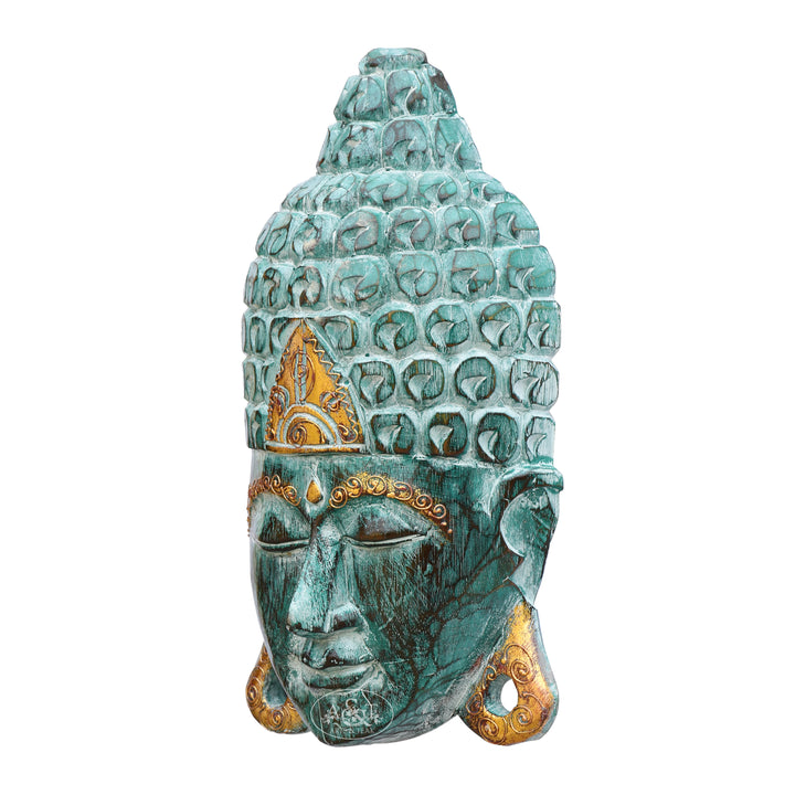 wooden Buddha Mask