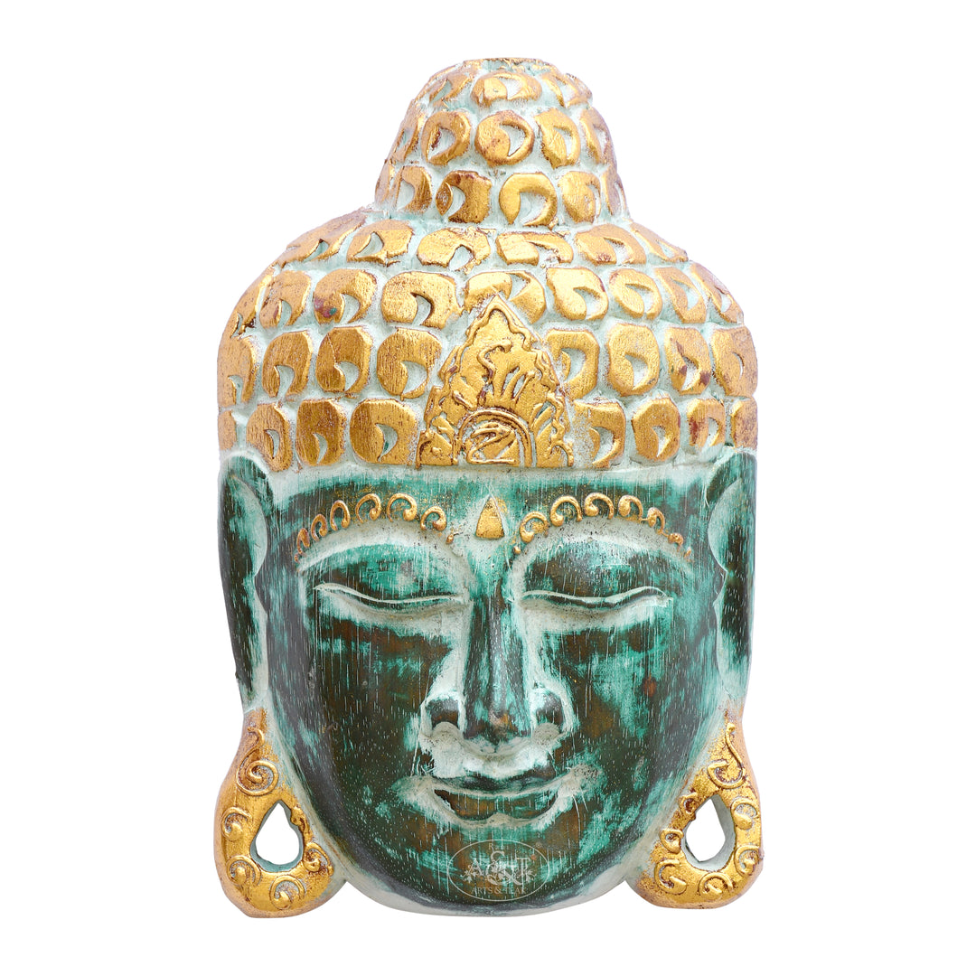 Wooden Buddha Mask - II