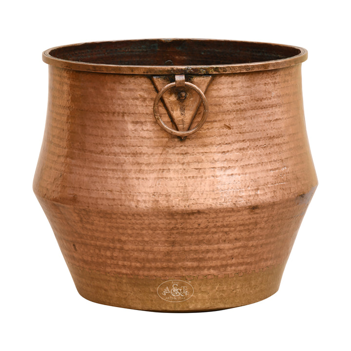 Copper Planter Vase -XIII