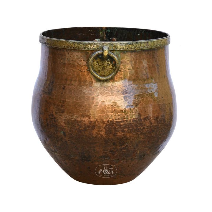 Copper Planter Vase -XIV