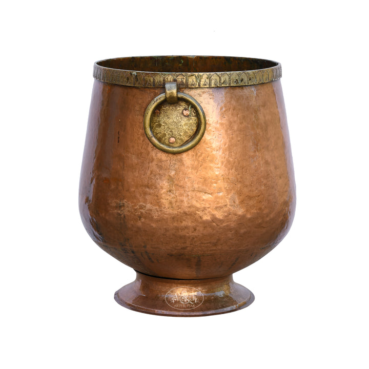 Copper Planter Vase -II