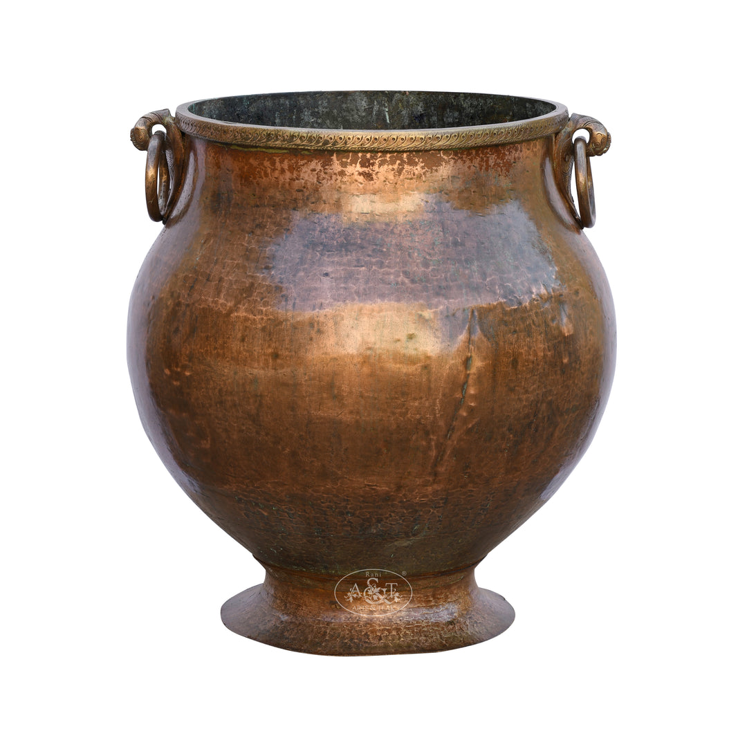 Copper Planter Vase - XVI