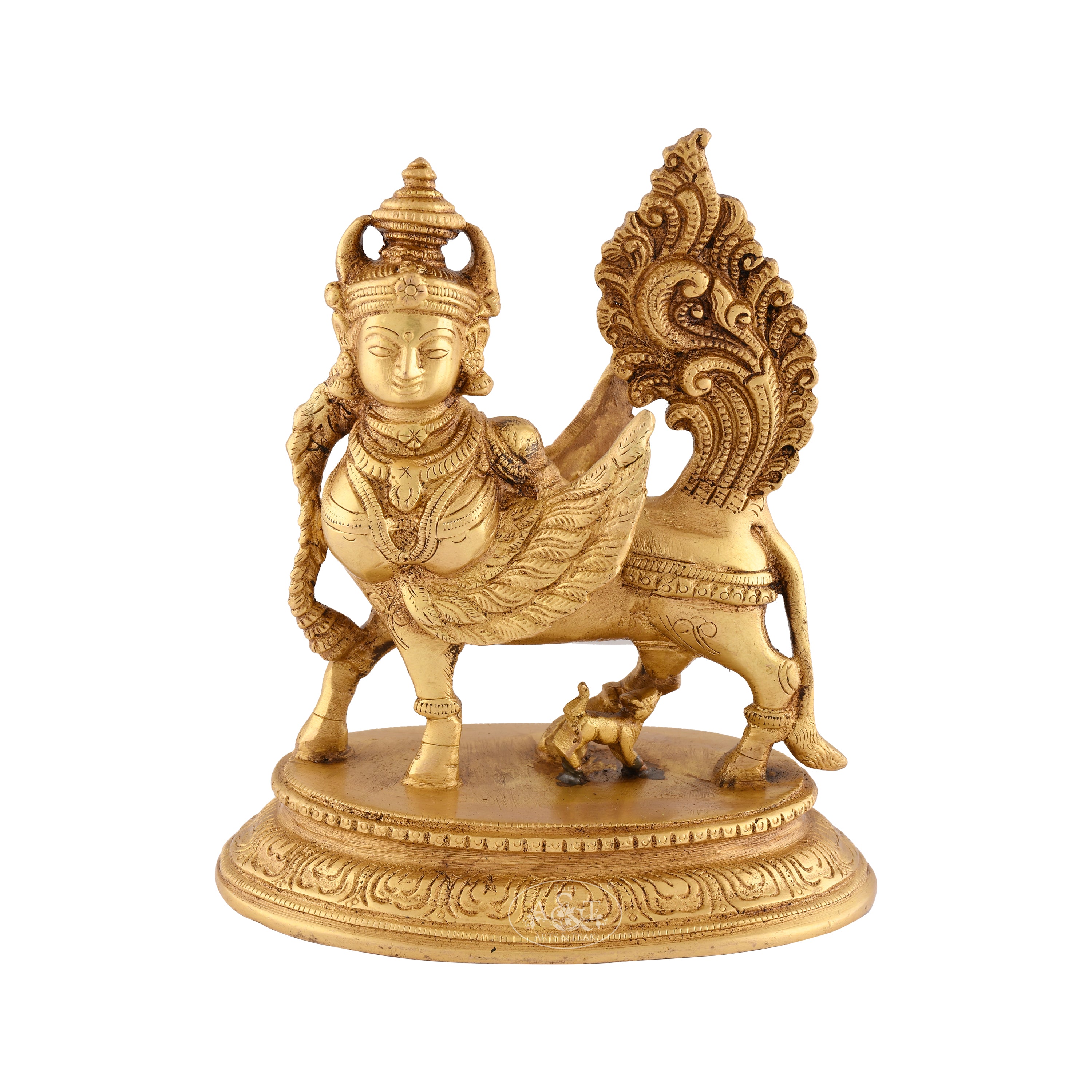 Kamadhenu statue - Rani Arts & Teak – RANI ARTS & TEAK