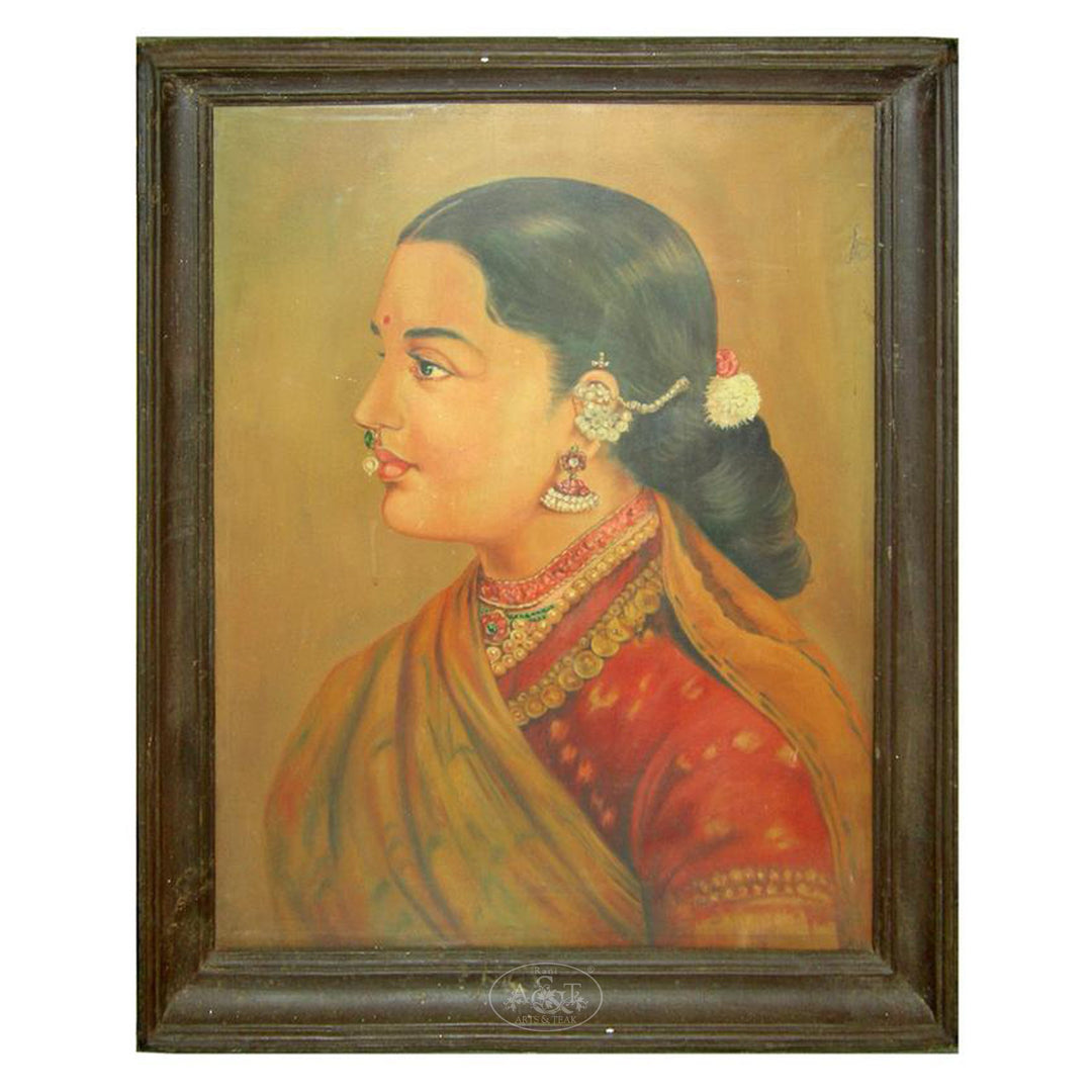 Tara Varini - Raja Ravi Varma Replica