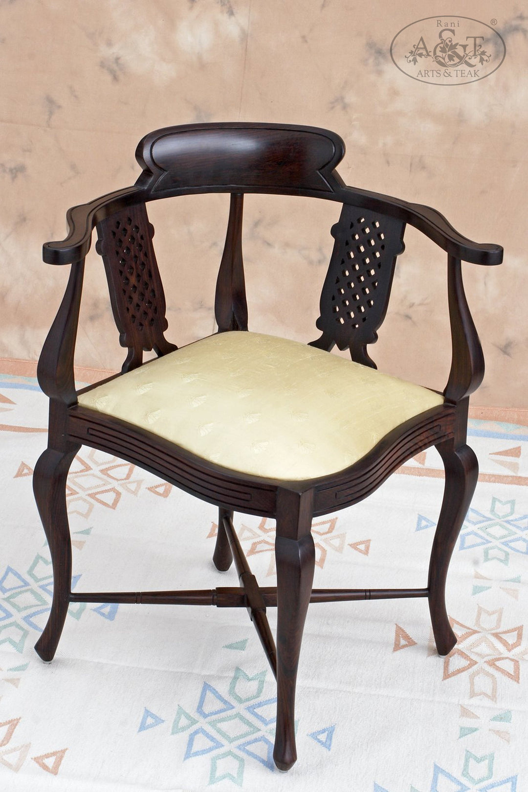 Teak Wood Corner Chair