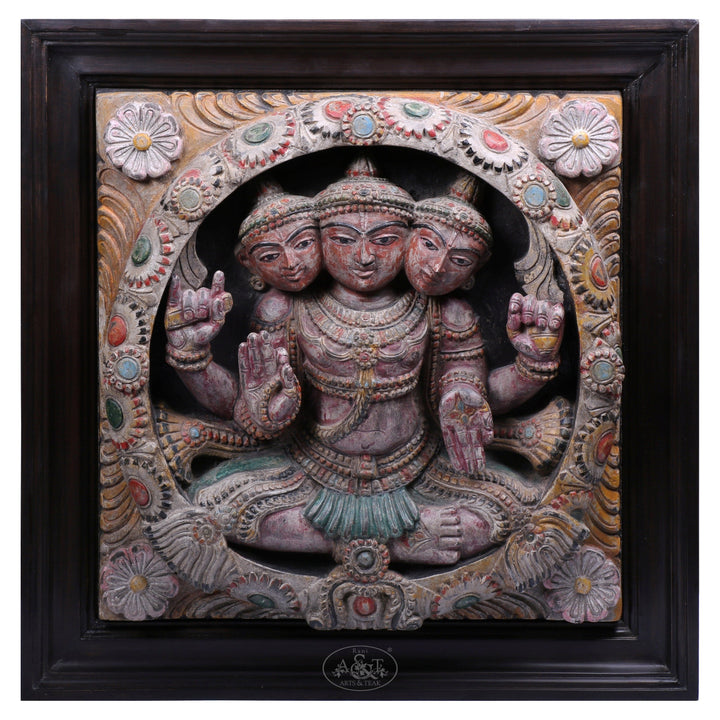 Wooden Wall Panel - Brahma