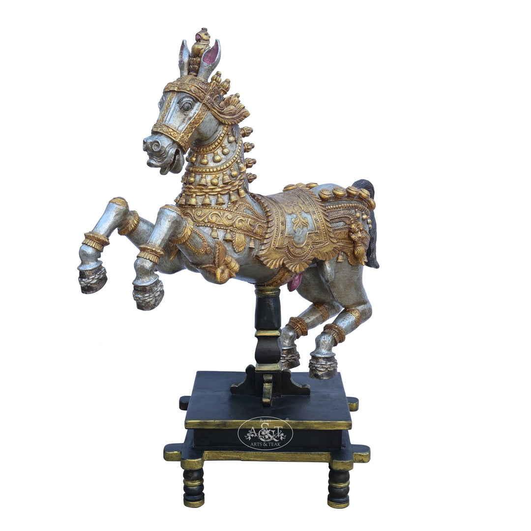 Galloping Horse on Stand