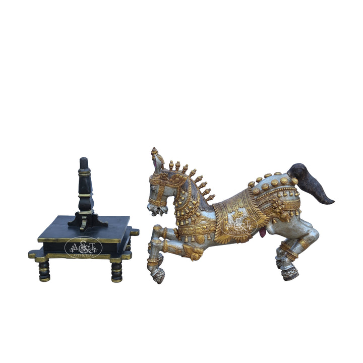 Galloping Horse on Stand