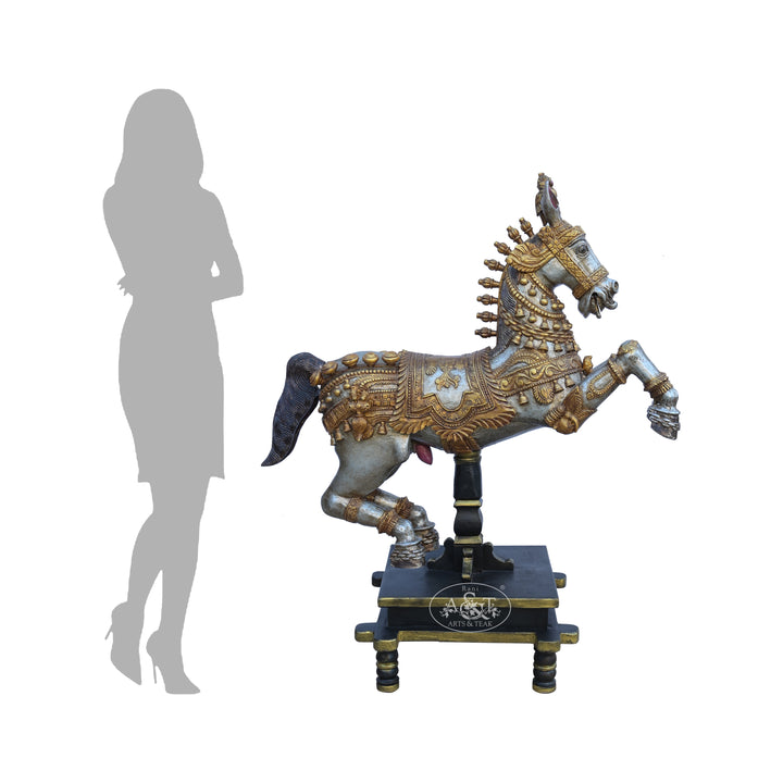 Galloping Horse on Stand