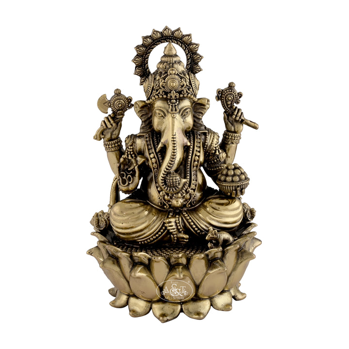 Ganesh on Lotus