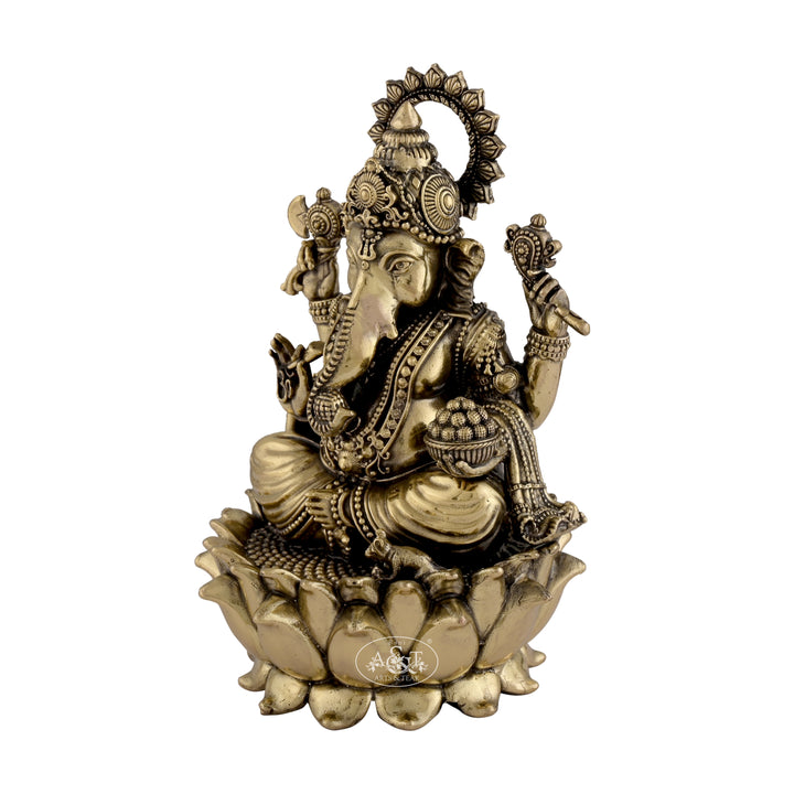 Ganesh on Lotus