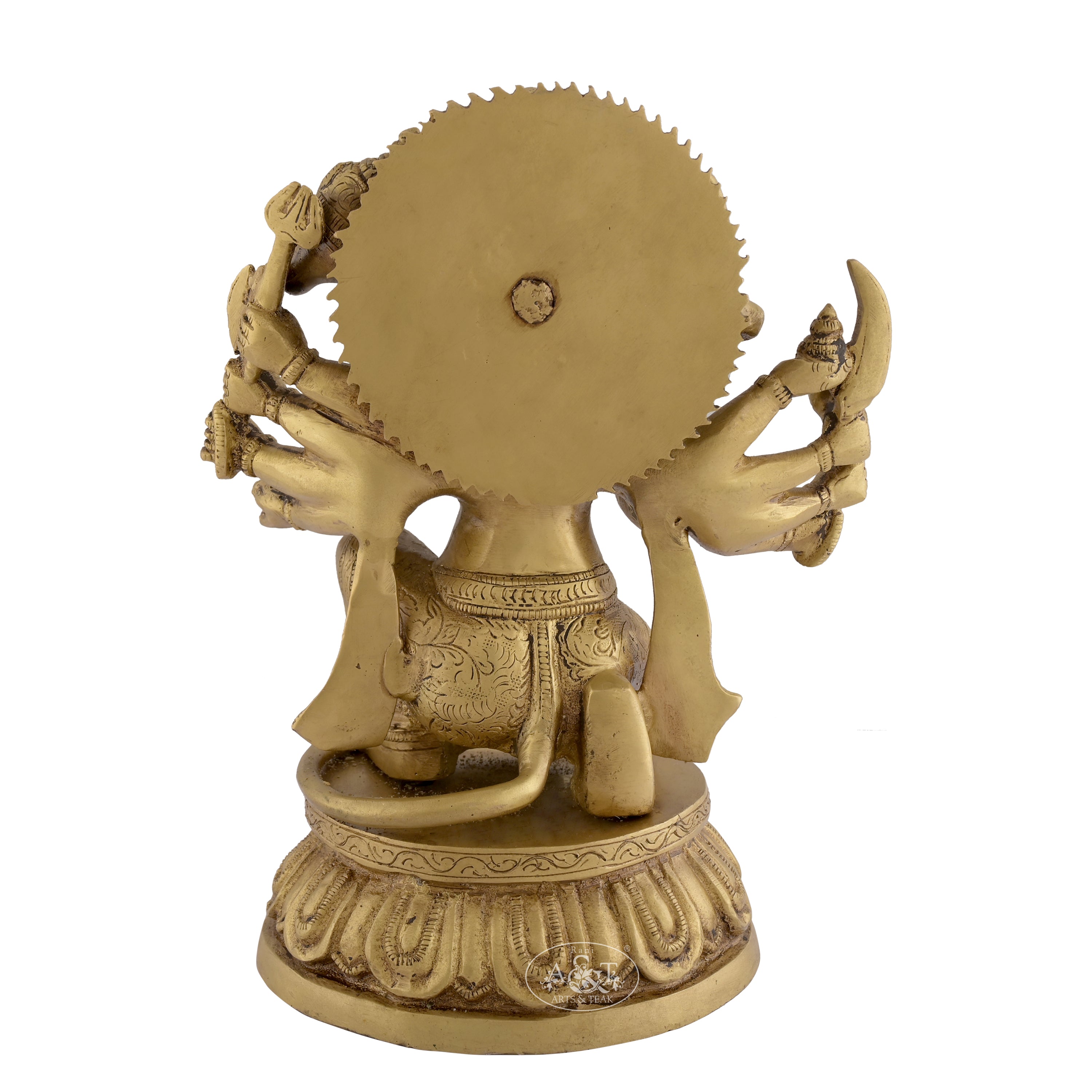純銅  ルバン像  細工  置物2 Panchmukhi Hanuman II – RANI ARTS & TEAK