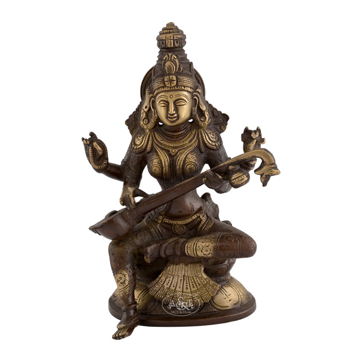 Seated Saraswathi