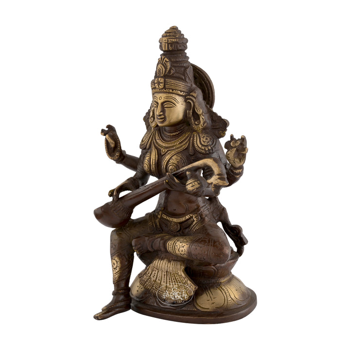 Seated Saraswathi