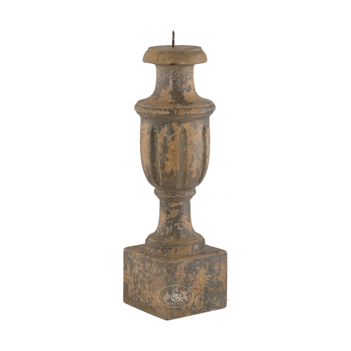 Wooden Carved Candle Stand