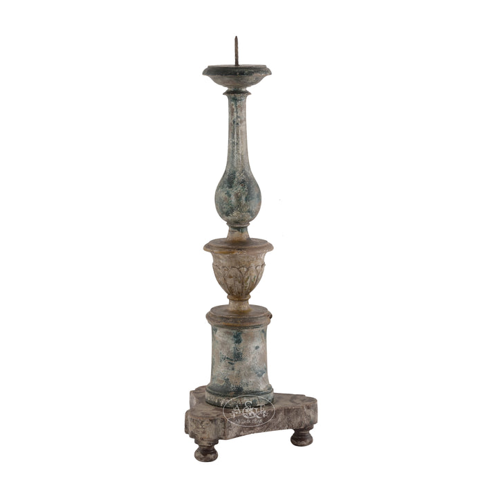 French Trophy Candle Stand