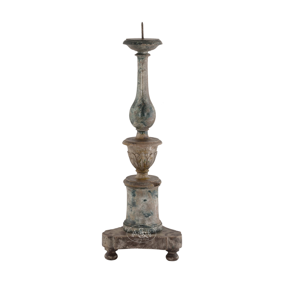 French Trophy Candle Stand