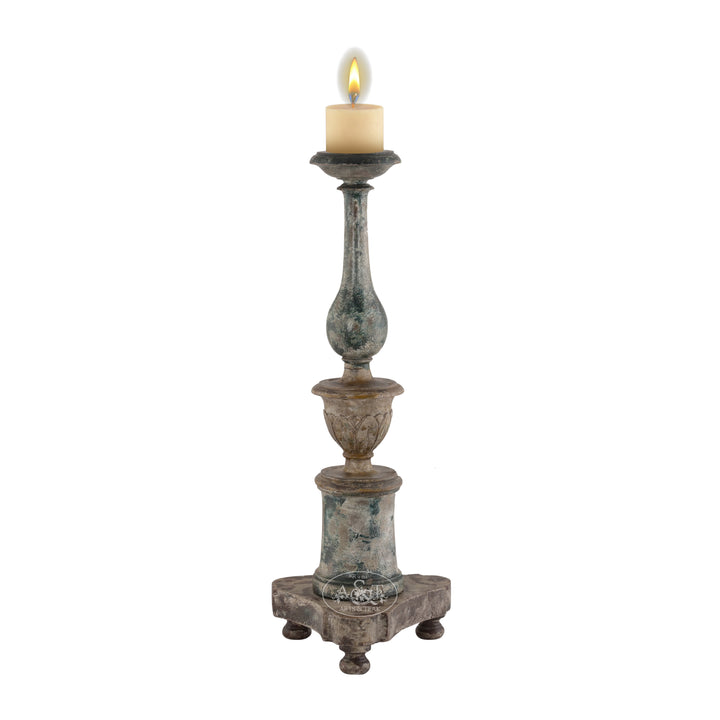 French Trophy Candle Stand