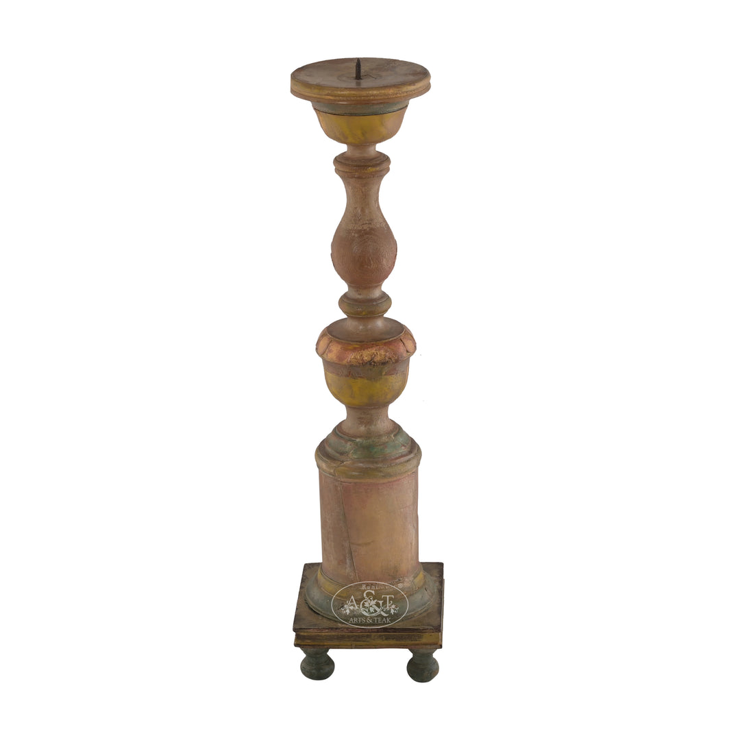 Vintage Baluster Candle Stand