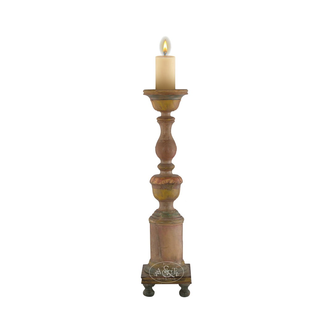 Vintage Baluster Candle Stand