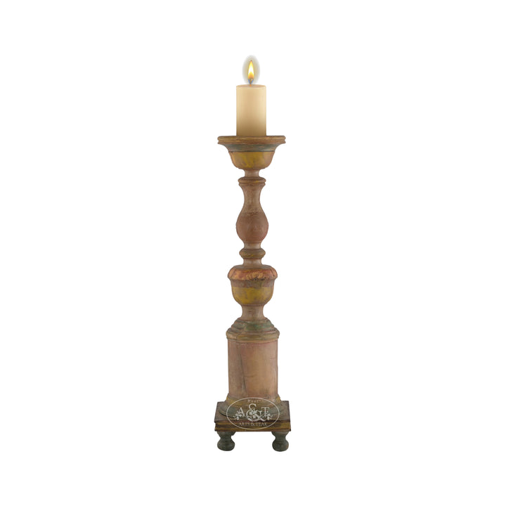 Vintage Baluster Candle Stand