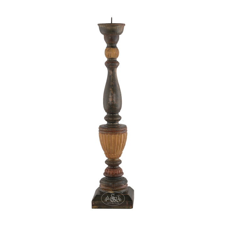 Victorian Carved Candle Stand