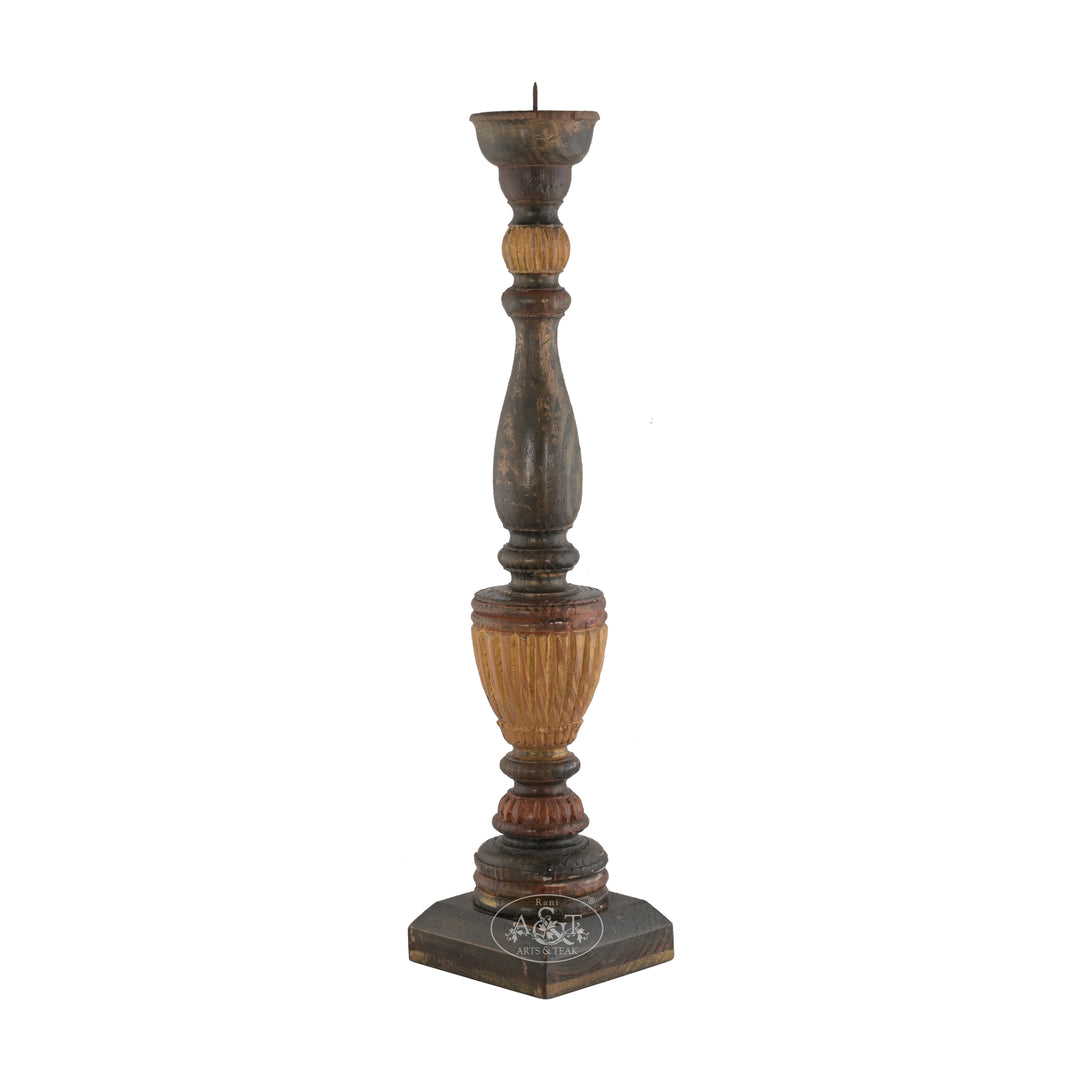Victorian Carved Candle Stand