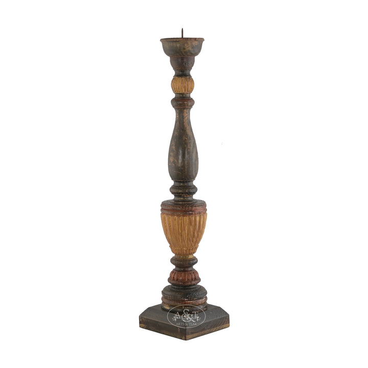Victorian Carved Candle Stand