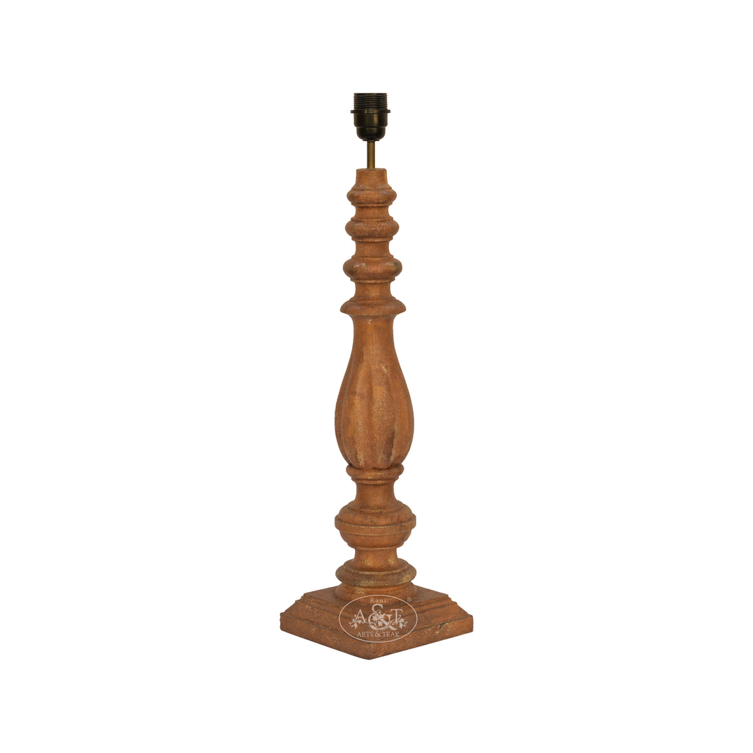 Turned Spindle Table Lamp -II
