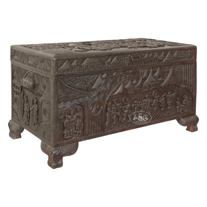 Vintage Camphor Wood Chest