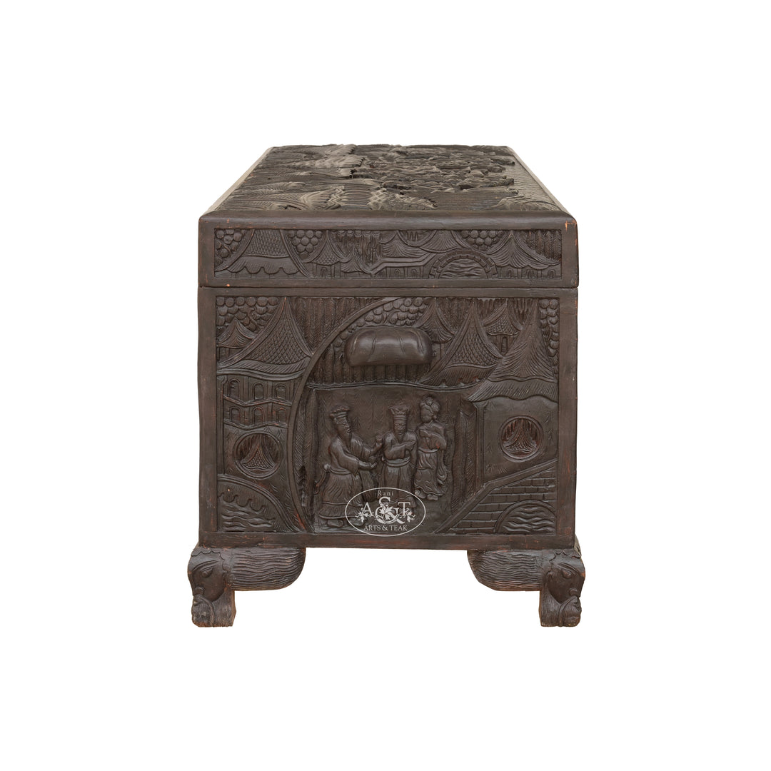 Vintage Camphor Wood Chest