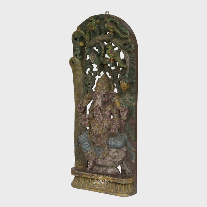 Traditional Ganesha Under Tree