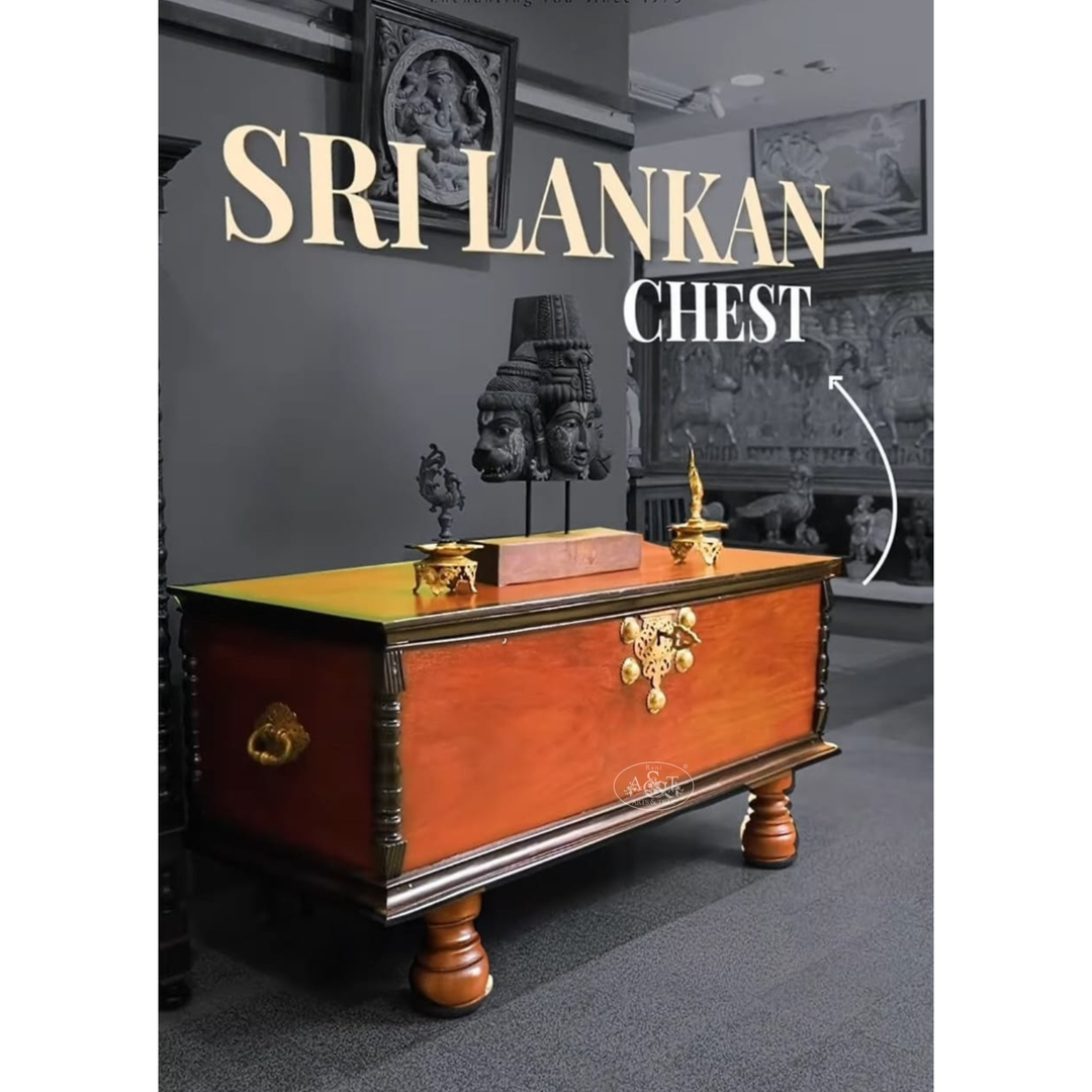 Jack &amp; Ebony Wood Chest