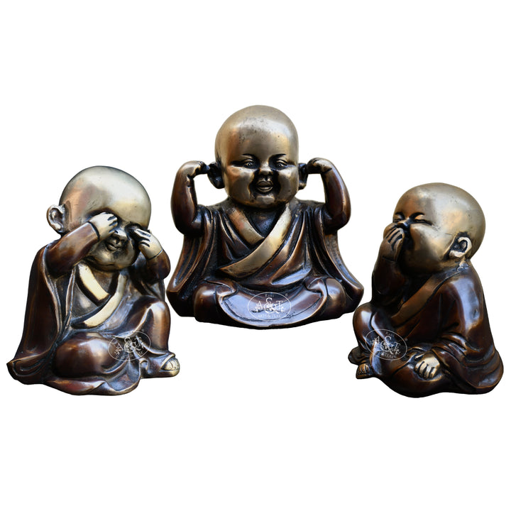 Three Wise Baby Monks II