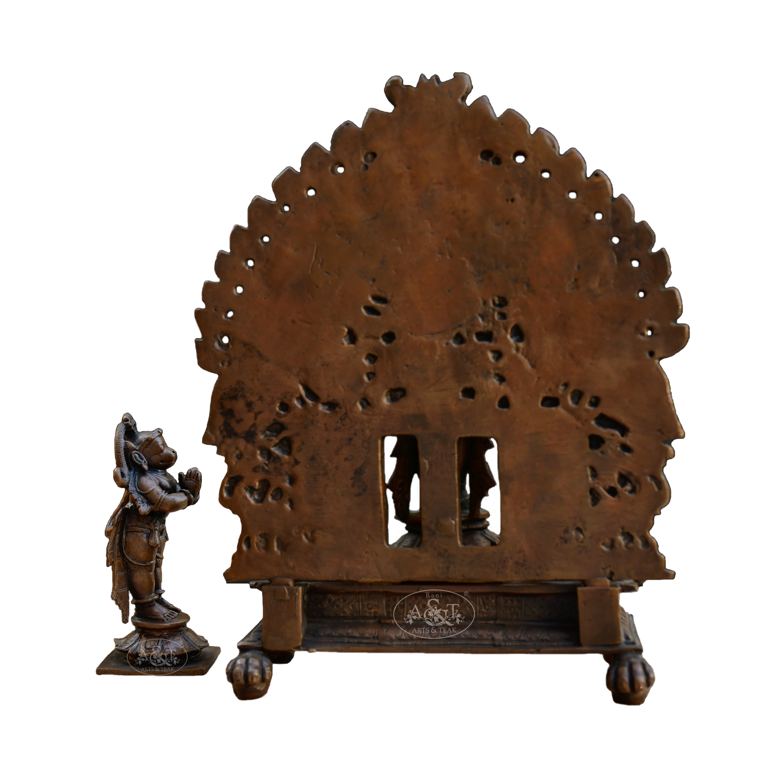 Copper Ram Darbar With Prabhavali - Rani Arts & Teak – RANI ARTS
