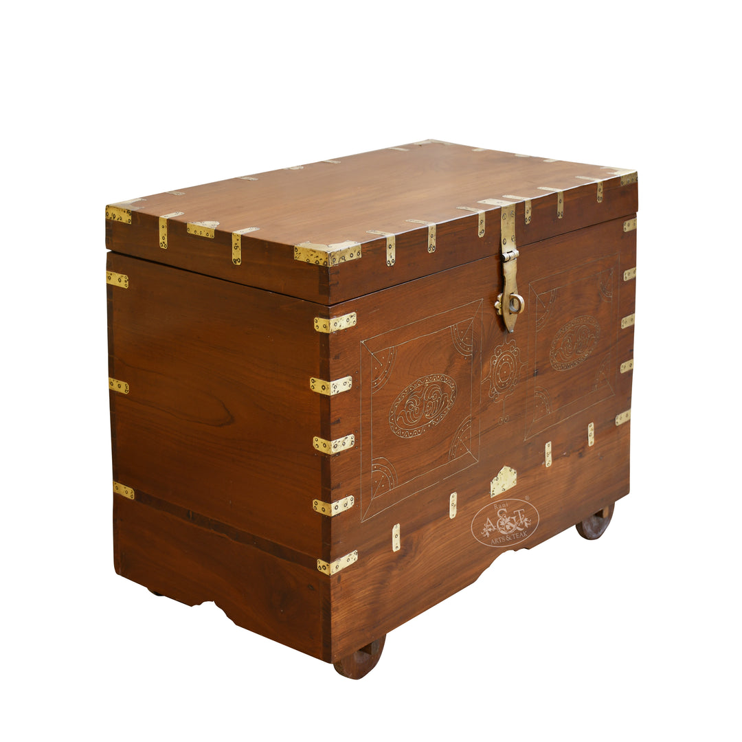 Teakwood  Dowry Chest