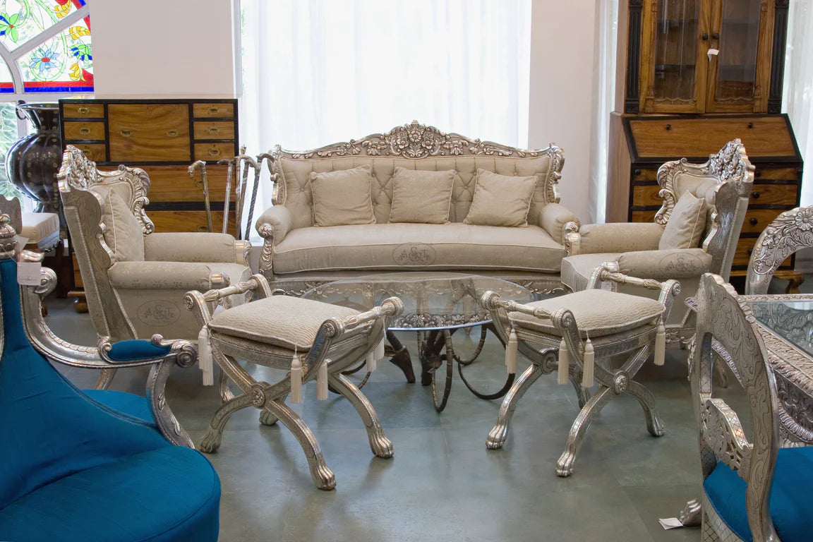 silver furniture